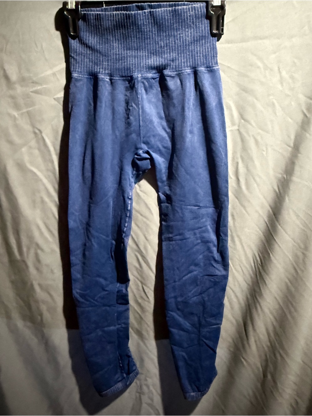 Free People Movement Good Karma Navy High-Waist Leggings